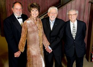 Laurence Luckinbill, Lucie Arnaz, Tom Jones and Sheldon Harnick @ BroadwayWorld Laurence Luckinbill, Lucie Arnaz, Tom Jones and Sheldon Harnick Photo