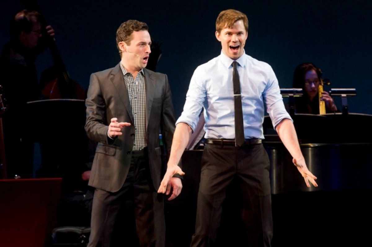 Max von Essen and Andrew Rannells at 