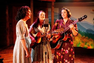 Jackie Frost, Sara Carter; Ali Thibodeau, Janette Carter; Emily Cole, Maybelle Carter Photo