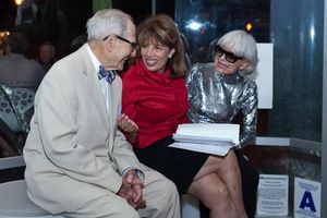 Harry Kullijian, Jackie Speier, Carol Channing Photo
