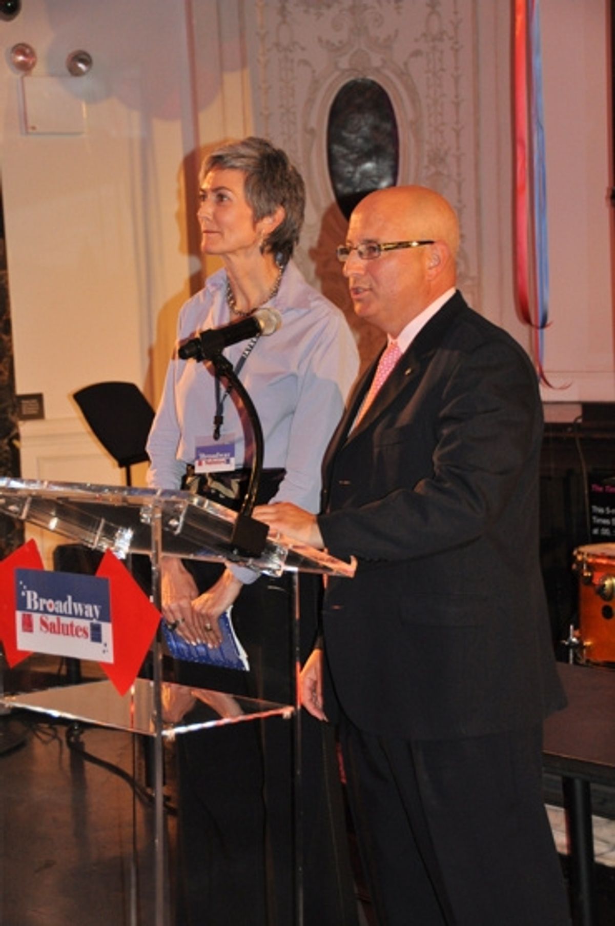 Nina Lannan and Tony DePaulo Co-Charis of Broadway Salutes at 
