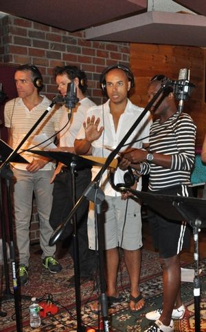 Mike McGowan, Gavin Lodge, Thom Allison and Nathan Lee Graham Photo