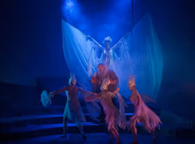 David Benoitt, Kara DeYoe, Kelly Marteney, Chloie Sabin, and Jackie Washam as Nimue Photo