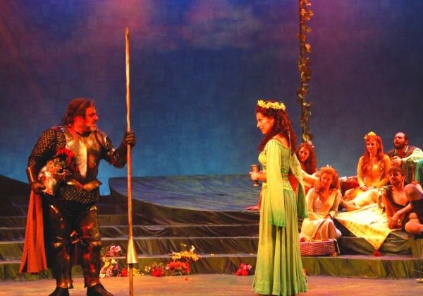 Jarid Faubel and Kim Carson and Cast Photo