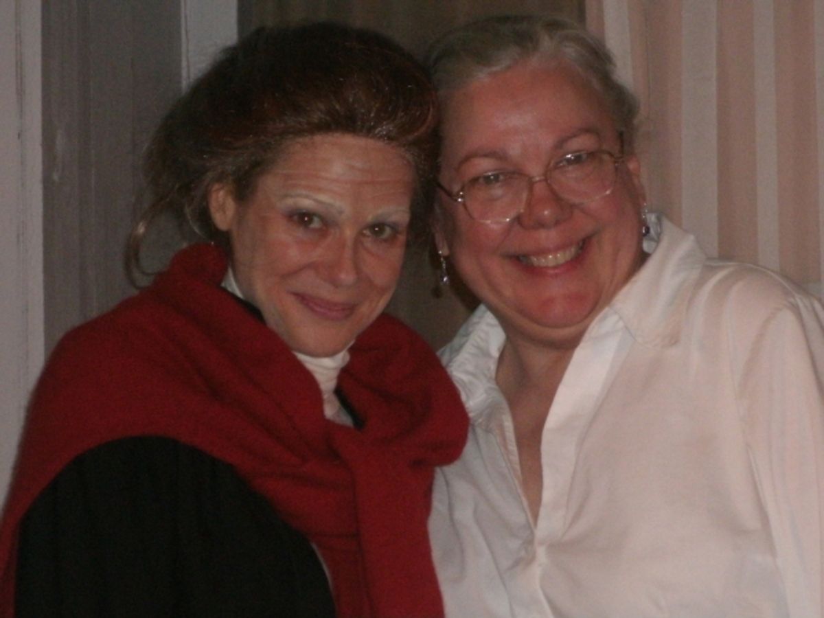 Melissa Carlson and Alison C. Vesely at 