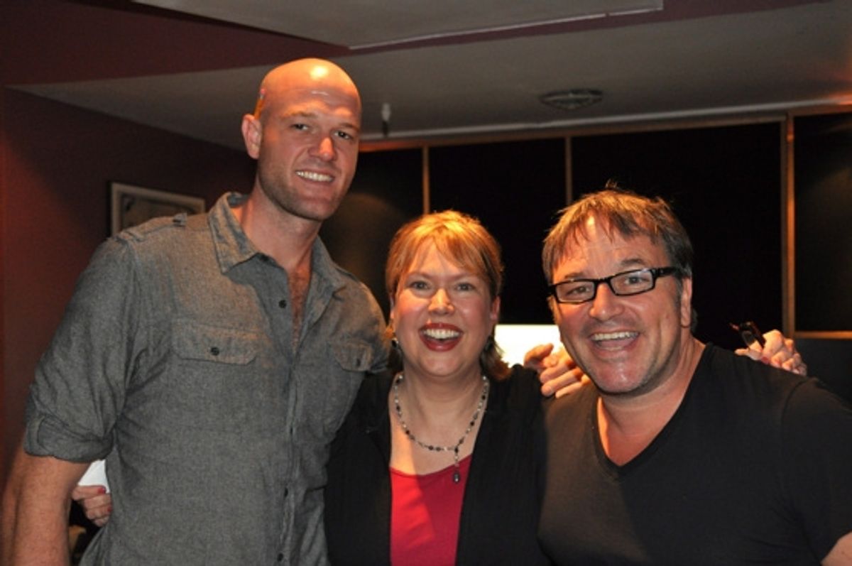 Zachery James, Valerie Fagan and Jim Borstelmann at 