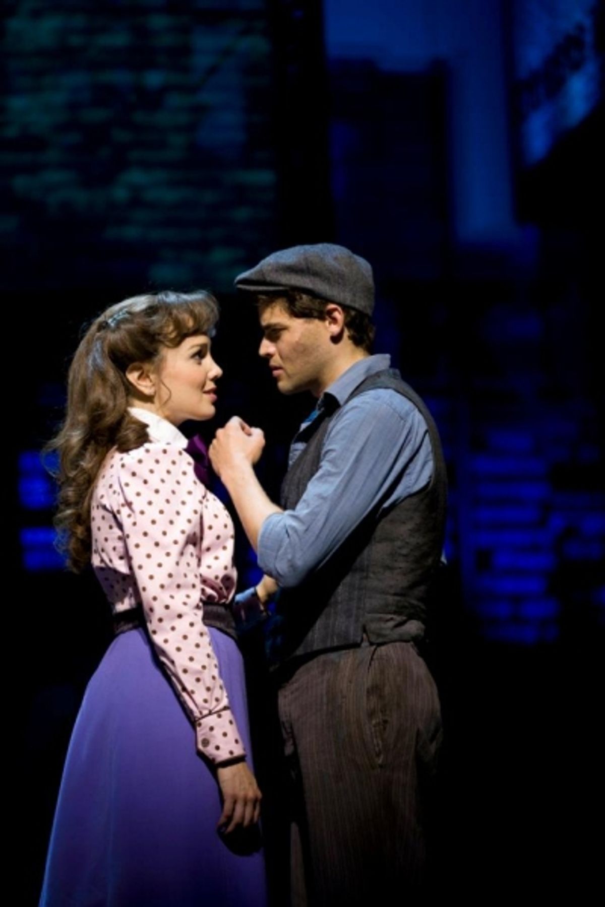 Kara Linsey (Katherine Plumer) and Jeremy Jordan (Jack Kelley)
 at 