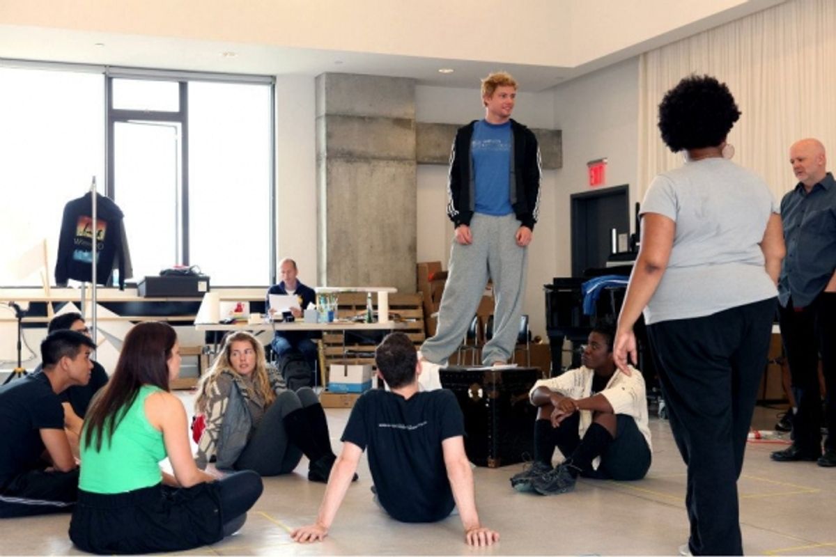 Hunter Parrish and Cast of GODSPELL at 