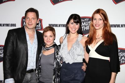 Michael Hayden, Daisy Eagan and Rachel York and the cast of 'Ghostlight'  Photo