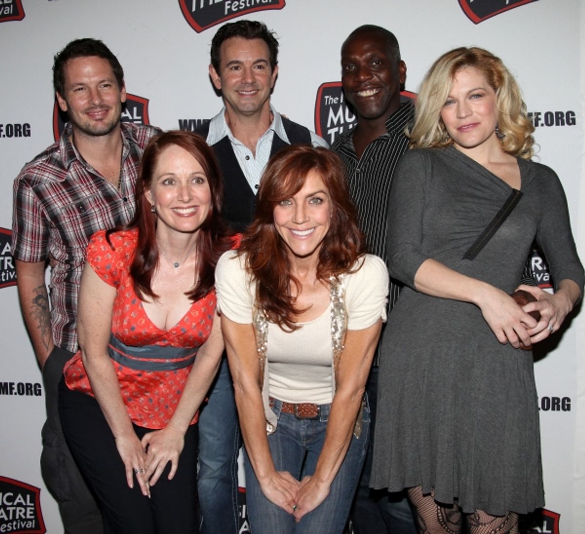 The cast of 'Greenwood' featuring Andrea McArdle, Felicia Finley, Mary Mossberg, Alicia Morton & Cary Shields  at 
