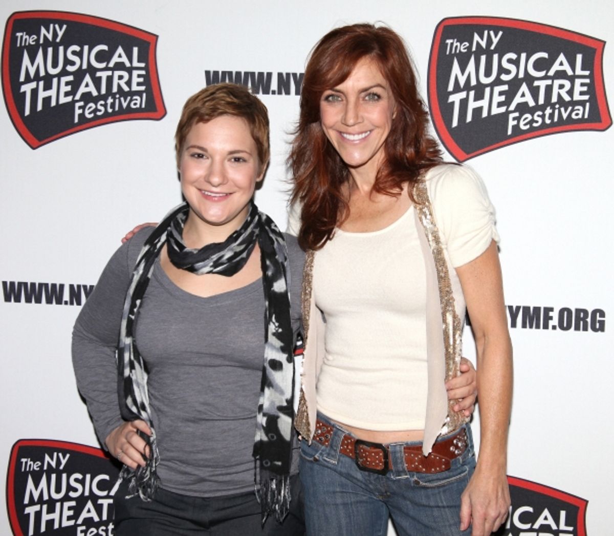 Daisy Eagan and Andrea McArdle  at 