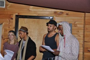 Morgan Weed, MJ Rodriguez, Nicholas Christoper and Maracus Paul James Photo