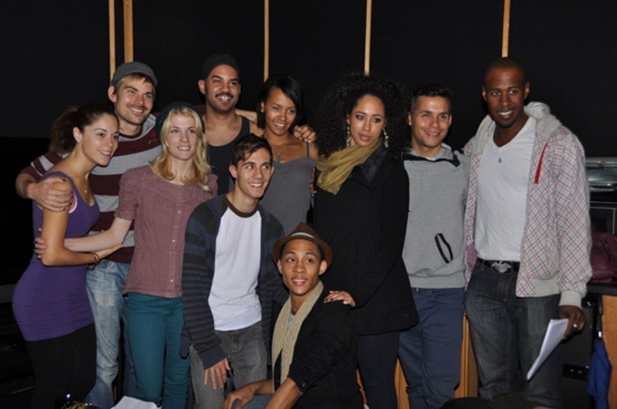 Genny Lis Padilla, Matt Shingledecker, Morgan Weed, Nicholas Christopher, Michael Wartella, Corbin Reid, MJ Rodriguez, Margot Bingham, Xavier Cano and Marcus Paul James at 