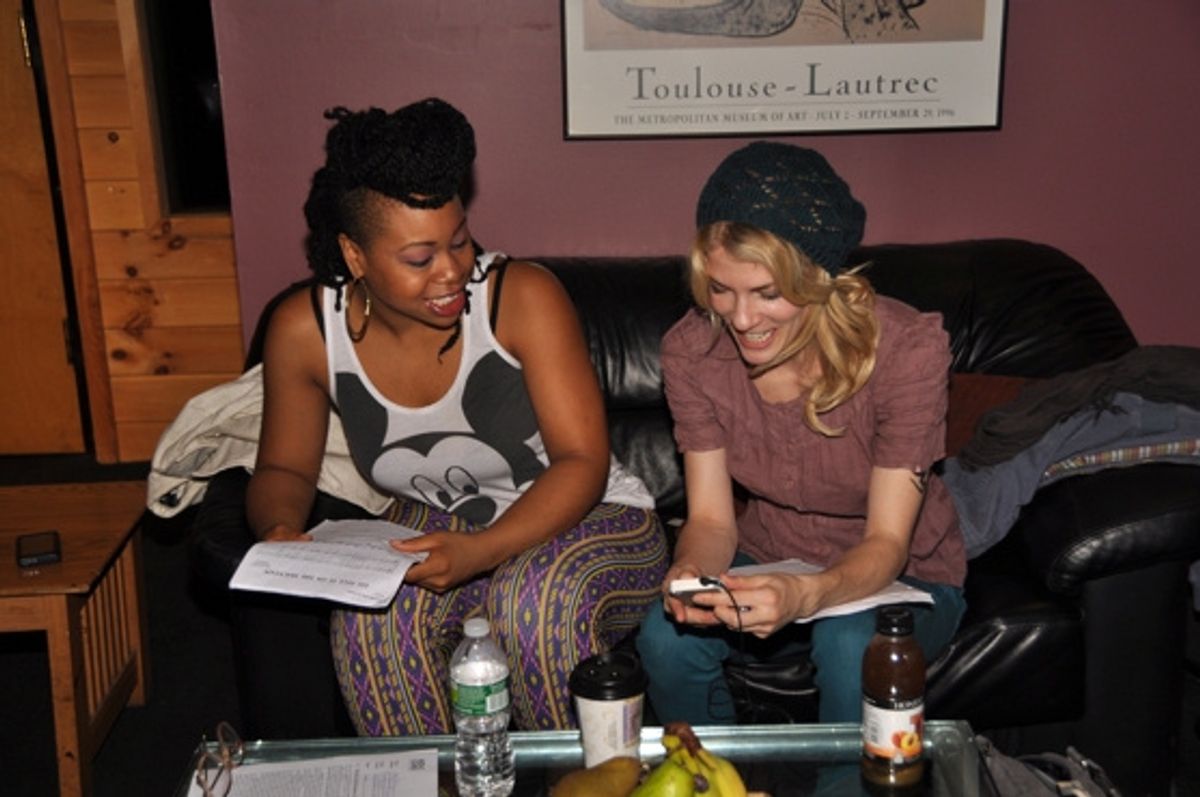 Tamika Sonja Lawrence and Morgan Weed at 