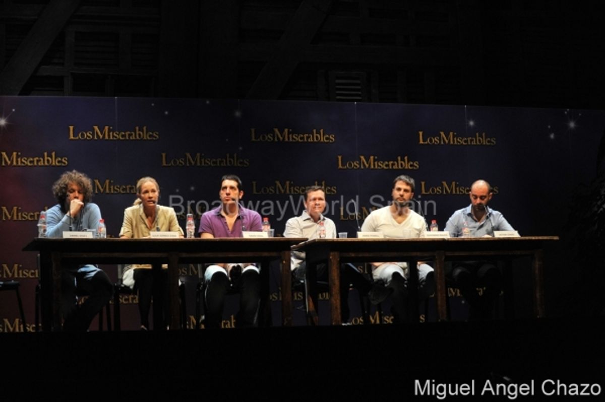 Daniel Diges, Julia Gomez Cora, Ignasi Vidal, James Powell, Geronimo Rauch y Victor Conde at 