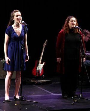 Donna Lynne Champlin & The cast of ('Jane's Austen's Pride and Prejudice')  Photo