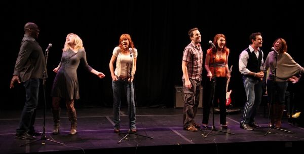 The cast of  ('Greenwood')  featuring Andrea McArdle, Felicia Finley, Mary Mossberg,  Photo