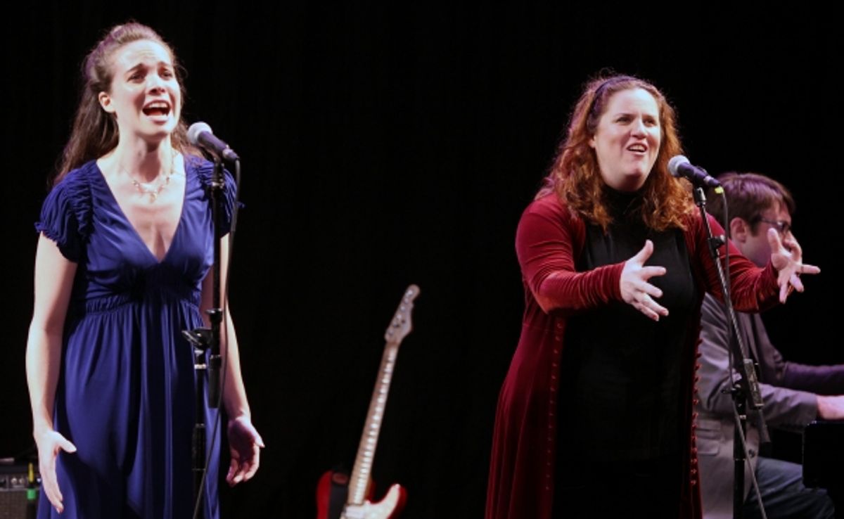 Donna Lynne Champlin & The cast of  ('Jane's Austen's Pride and Prejudice') at 