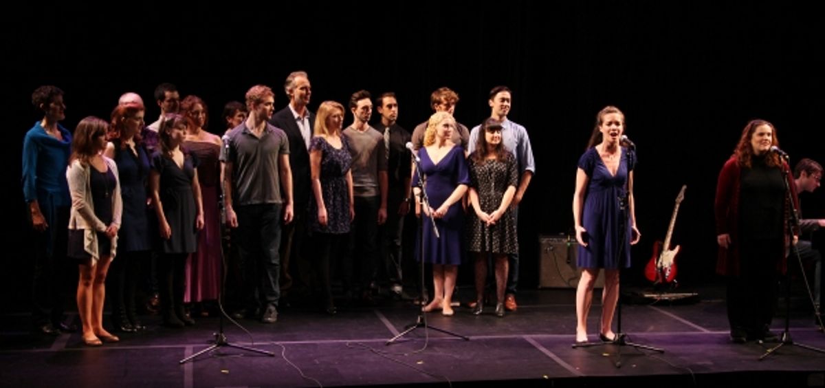 Donna Lynne Champlin & The cast of  ('Jane's Austen's Pride and Prejudice') at 