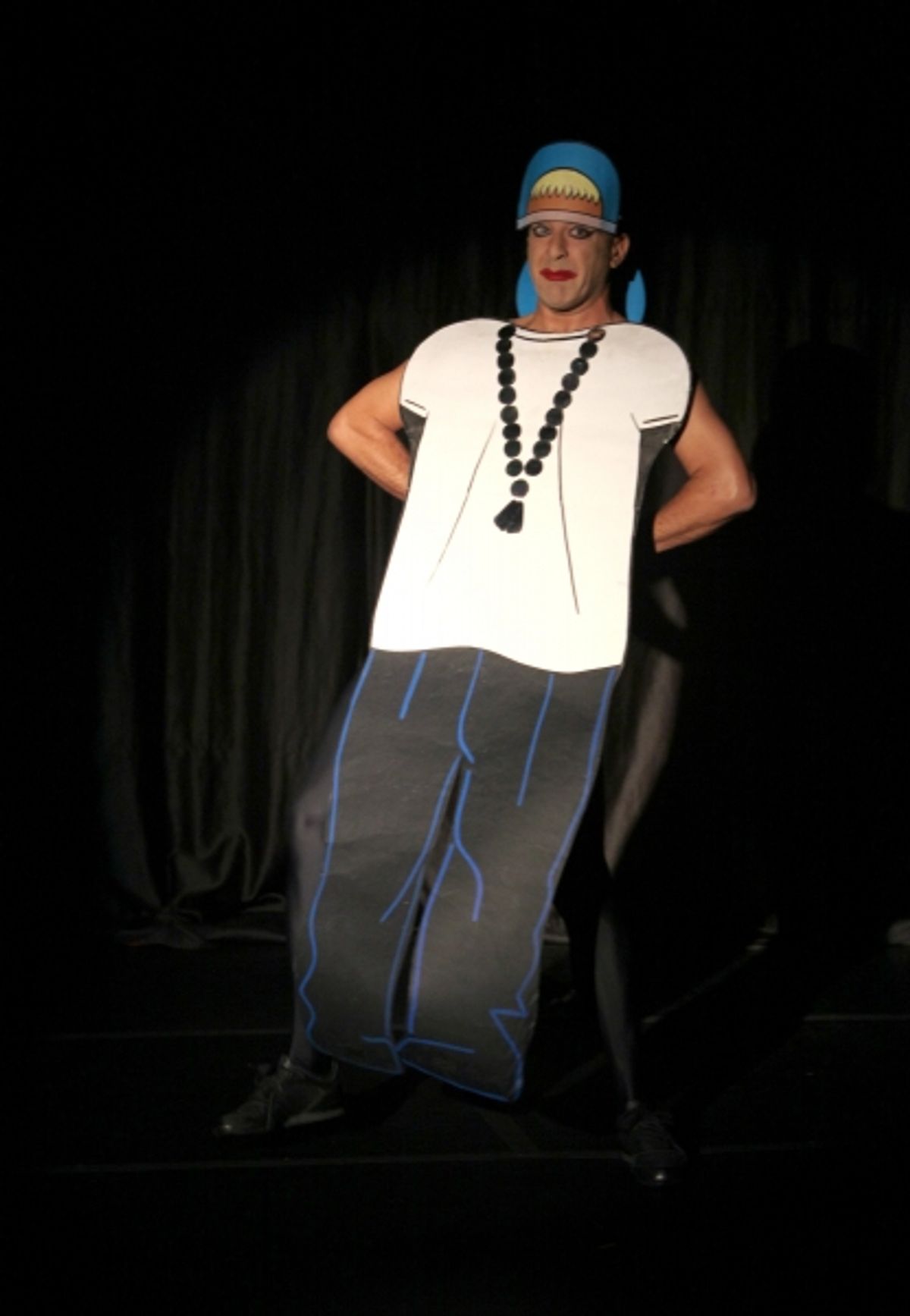 Ennio Marchetto (The Living Paper Cartoon) at 