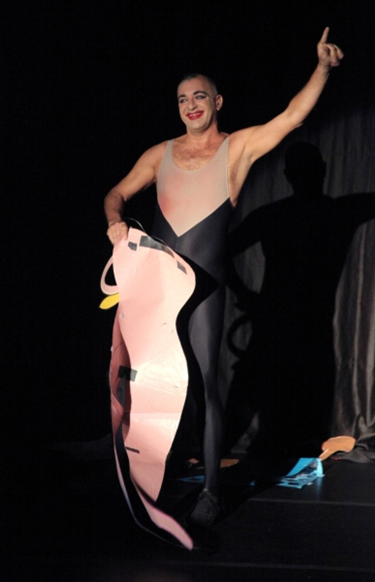 Ennio Marchetto (The Living Paper Cartoon) at 