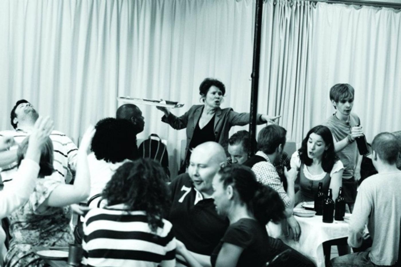 Photo Flash: Michael Ball, Imelda Staunton in Rehearsal for Chichester Theatre Festival's SWEENEY TODD  Image