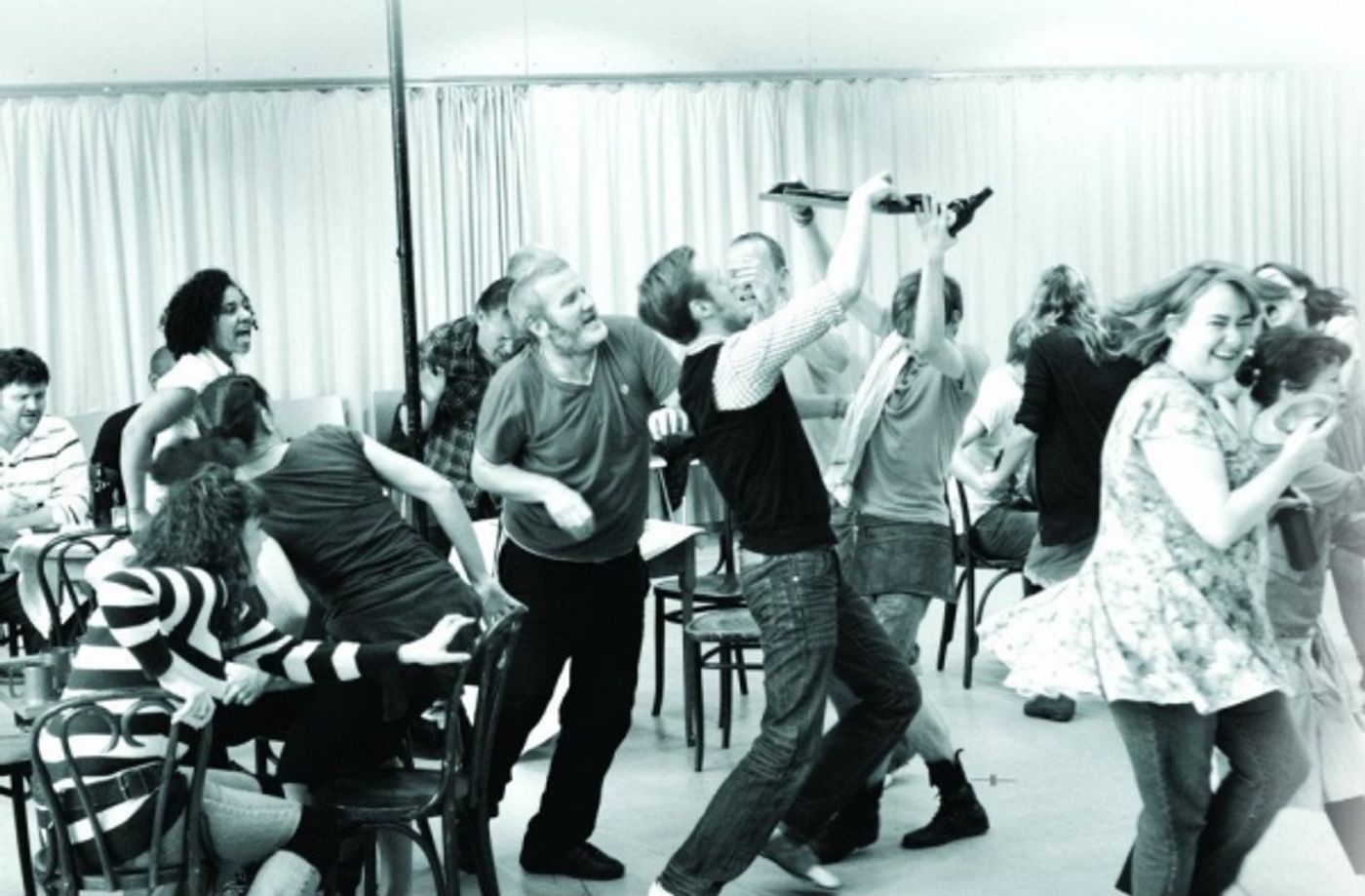 Photo Flash: Michael Ball, Imelda Staunton in Rehearsal for Chichester Theatre Festival's SWEENEY TODD  Image