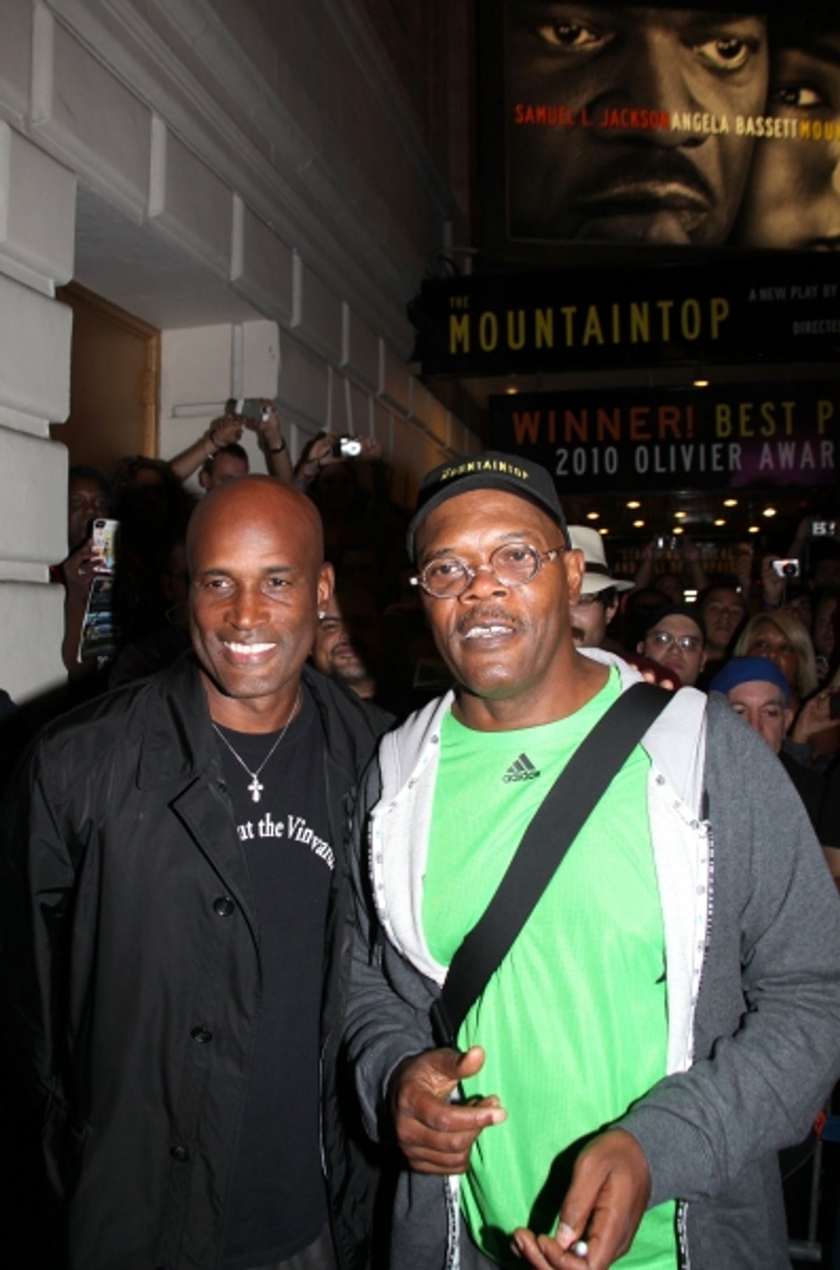 Director Kenny Leon & Samuel L. Jackson  at 