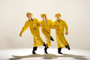 Adam Cooper, Scarlett Strallen and Daniel Crossley Photo