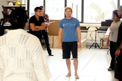 Telly Leung, Hunter Parrish.  Photo