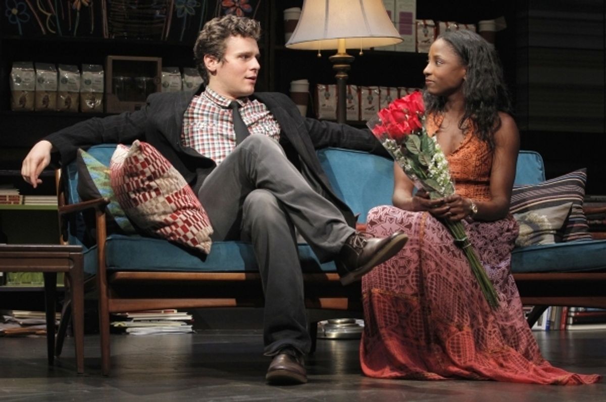 Jonathan Groff and Rutina Wesley. Photo Credit: Joan Marcus at 