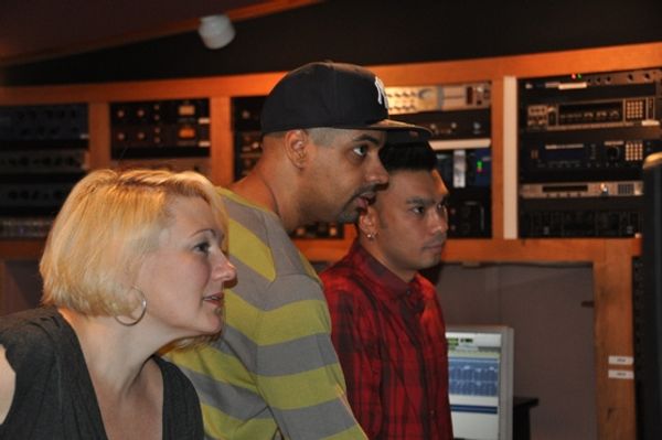 Lynn Pinto (Producer), Jason Michael Webb (Musical Director) and Andros Rodrigues (Re Photo