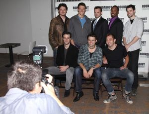 (Top row, L-R:) Toby Leonard Moore, Gabriel Ebert, James McMenamin, Corey Hawkins, Ja Photo