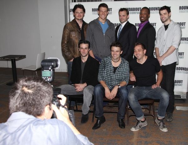 (Top row, L-R:) Toby Leonard Moore, Gabriel Ebert, James McMenamin, Corey Hawkins, Ja Photo