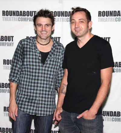 Playwright Andrew Hinderaker & Director Jonathan Berry Photo