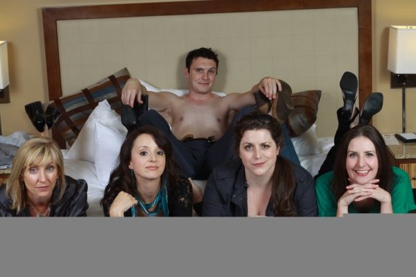 Cast L-R: Patty Ionoff, Karli Kaiser, James OÃ¢â‚¬â„¢Hagan Murphy, Haley Jo Photo