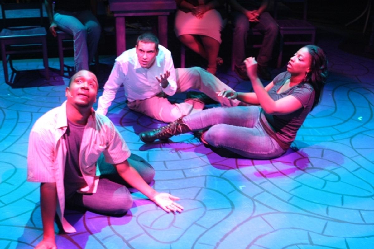 Cecil Washington Jr., Keith Parker, and Jeanitta Perkins, taking an acid trip in the song, 'Must've Been High' at 