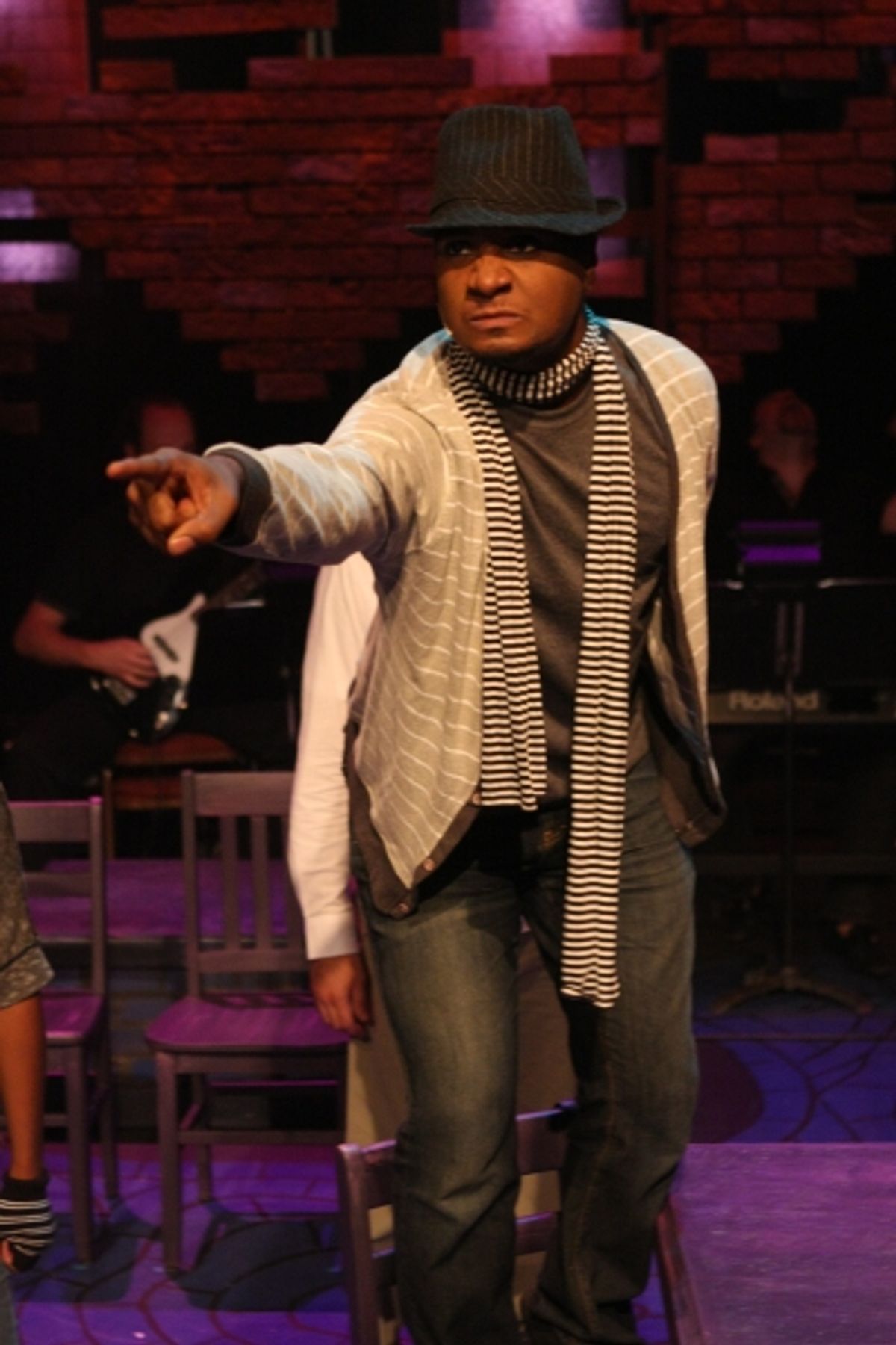 Cecil Washington Jr. as the art revolutionary Hugo at 