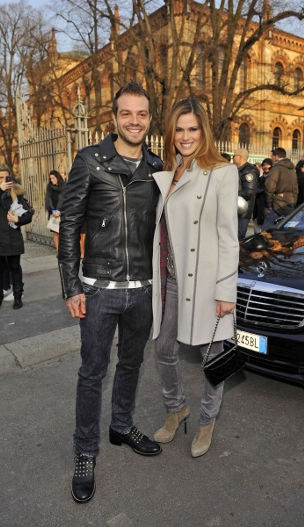 Sfilata John Richmond at Celebrities at Milan Fashion Week
