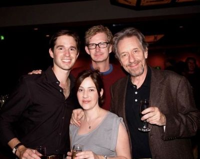 Joe Delafield, Rona Benson, Bill Brochtrup, and Leland Crooke Photo