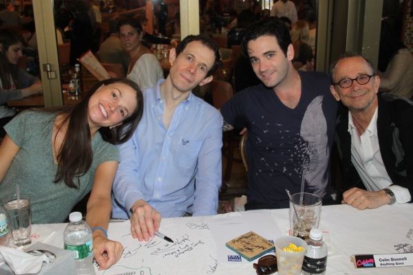 Sutton Foster, Adam Godley, Colin Donnell and Joel Grey Photo