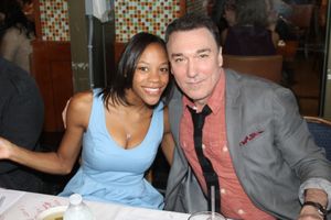 Nikki M. James and Patrick Page Photo
