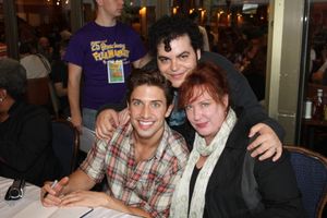 Nick Adams, Josh Gad and Kathy Fitzgerald @ BroadwayWorld Nick Adams, Josh Gad and Kathy Fitzgerald Photo