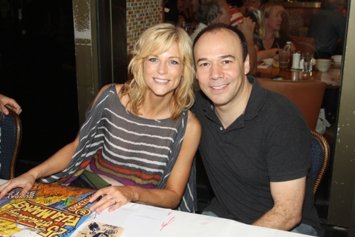 Lisa Brescia and Danny Burstein at 