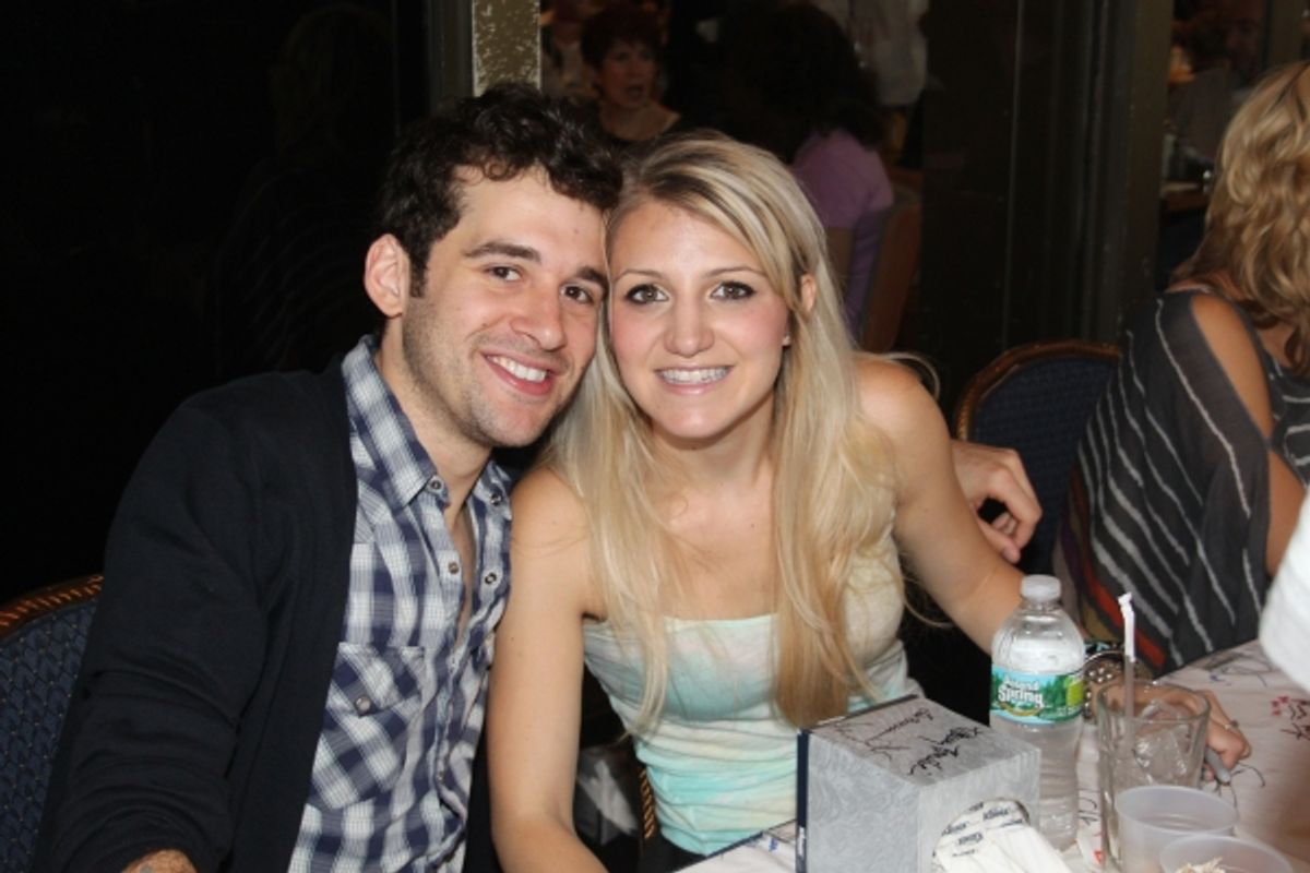 Adam Chanler-Berat and Annaleigh Ashford at 