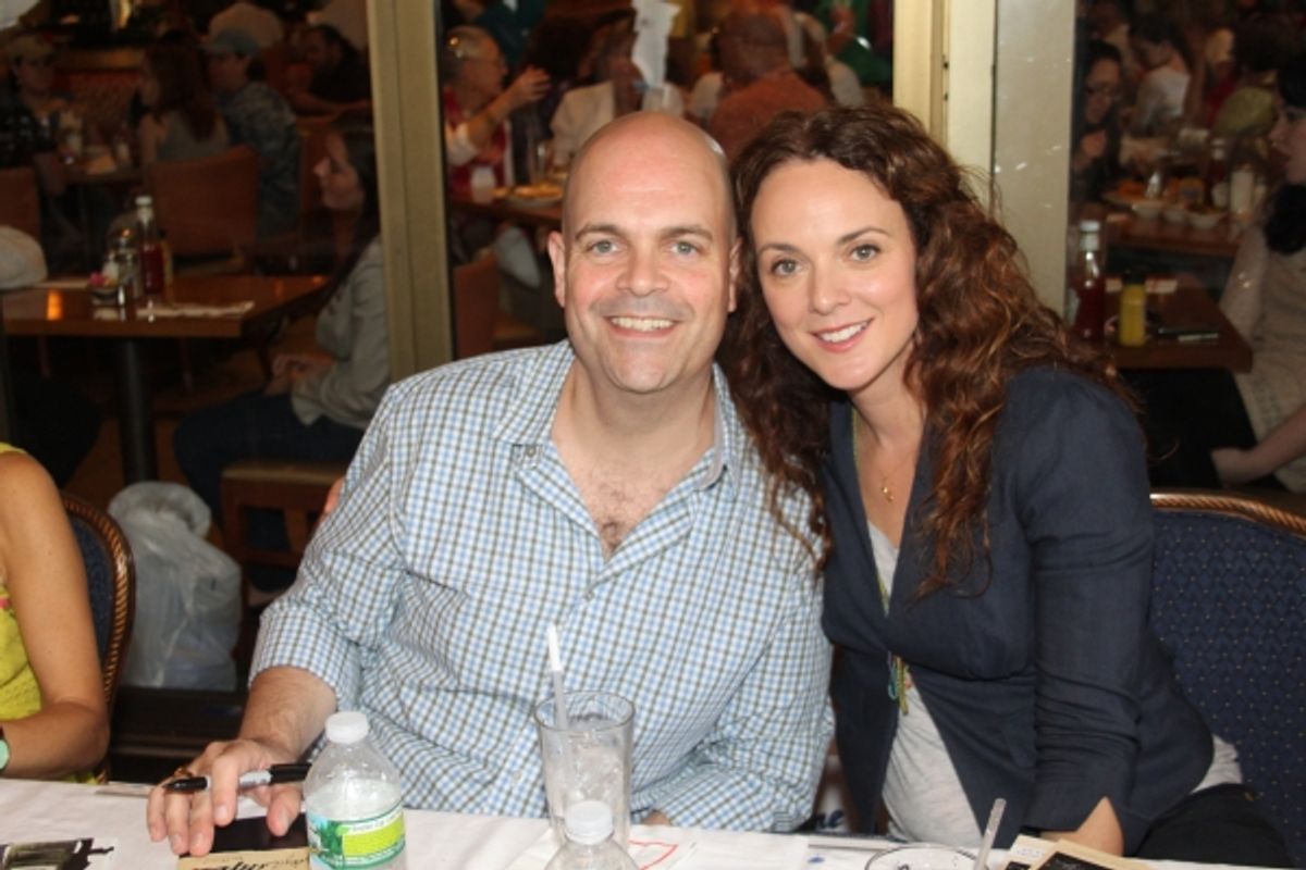Brad Oscar and Melissa Errico at 