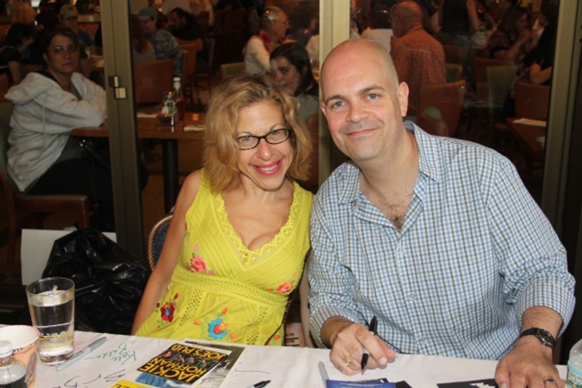 Jackie Hoffman and Brad Oscar at 