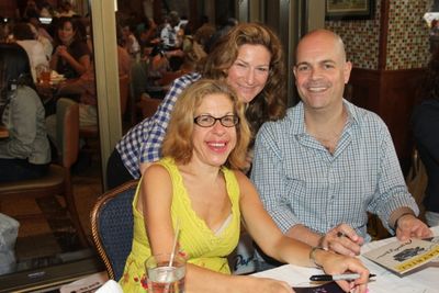 Jackie Hoffman, Ana Gasteyer and Brad Oscar Photo