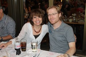 Beth Leavel and Anthony Rapp @ BroadwayWorld Beth Leavel and Anthony Rapp Photo