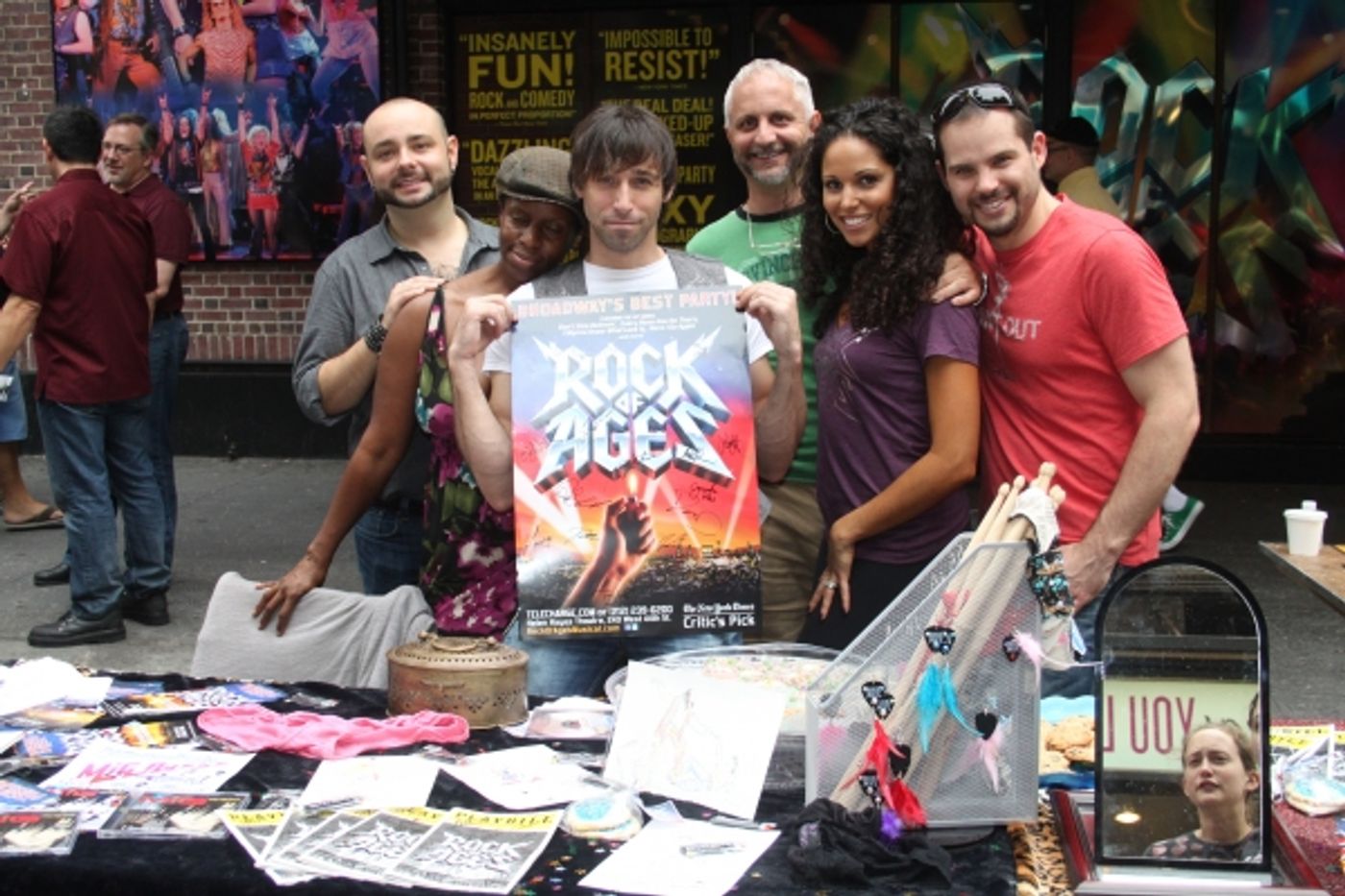 Photo Coverage: BC/EFFA 2011 Flea Market Merchandise Tables  Image